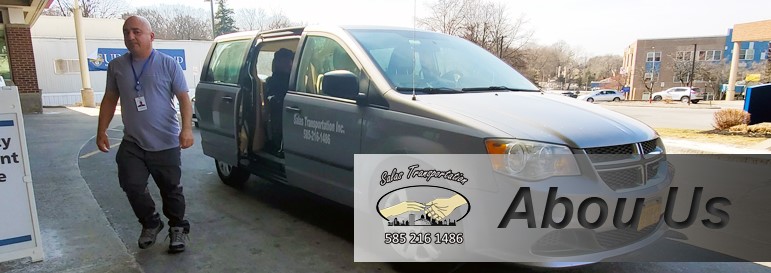 Salas Transportation team and vehicle